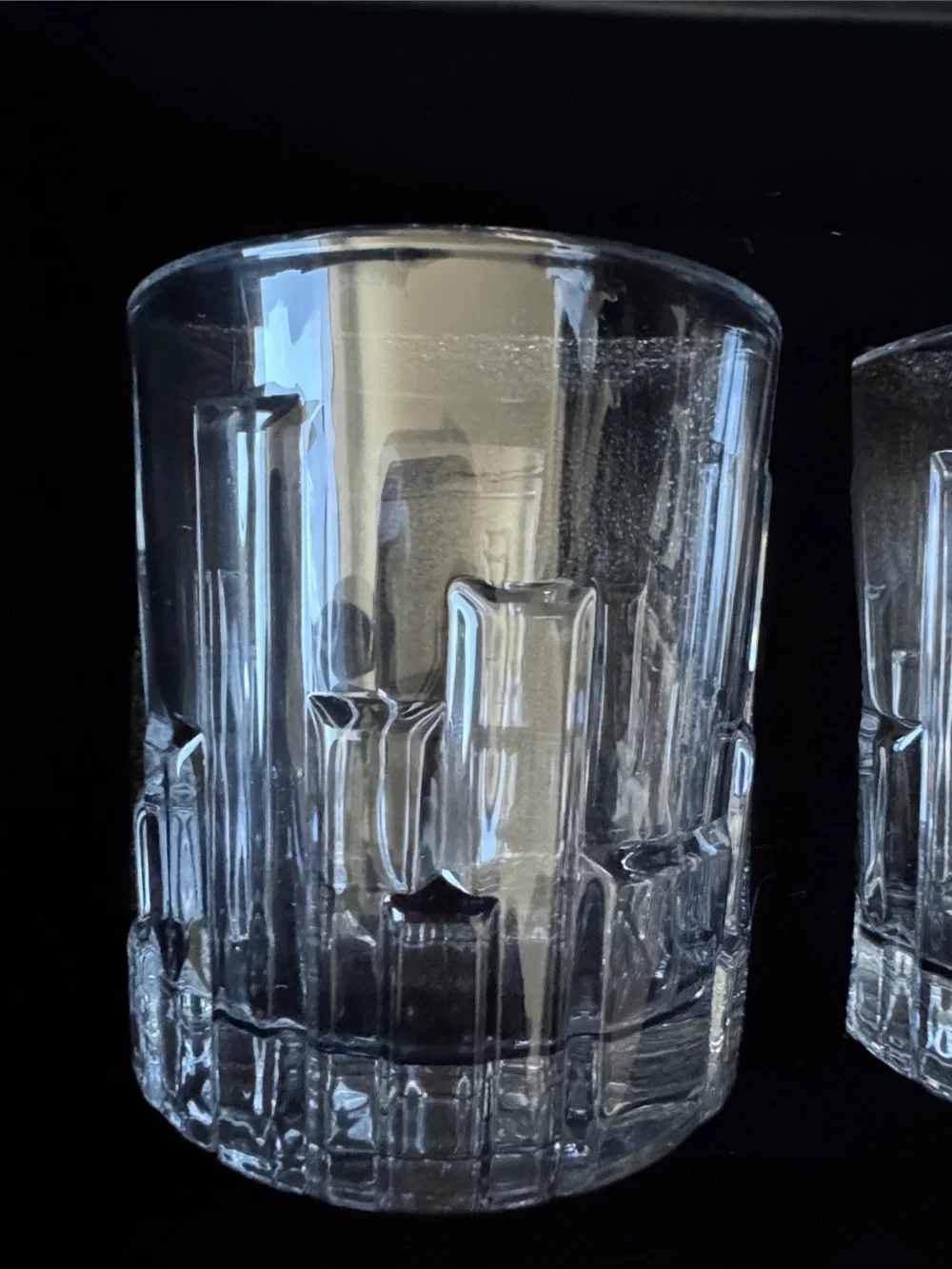 Gezellig Luxury Gift and Home Clear Double Old Fashioned Glasses - Set of 2